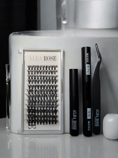 Cluster Lashes - Gemischte Längen