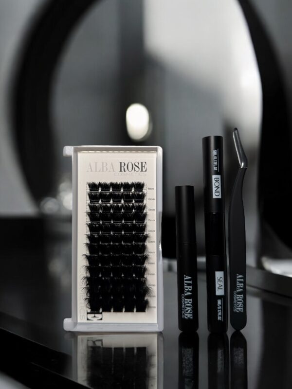 Alba Rose Cosmetics DIY Cluster Lashes FM17-3D